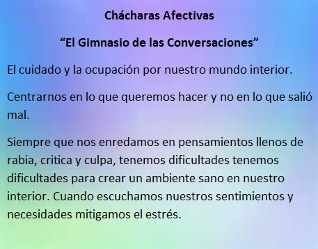 Ch&aacute;charas Afectivas