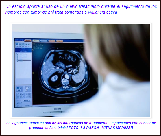 Hallan un agente hormonal que es capaz de frenar, en fase inicial, el tumor de pr&oacute;stata