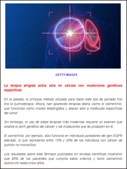 Nuevas y esperanzadoras noticias en el tratamiento contra el c&aacute;ncer