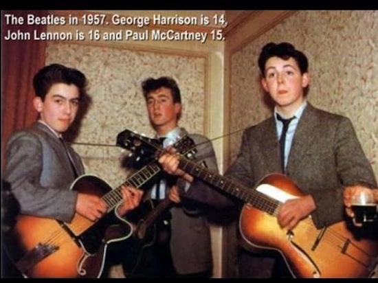  The Beatles in 1957