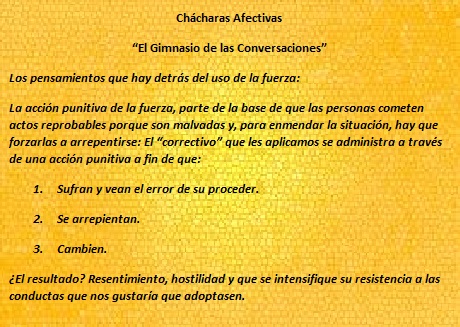 Ch&aacute;charas Afectivas
