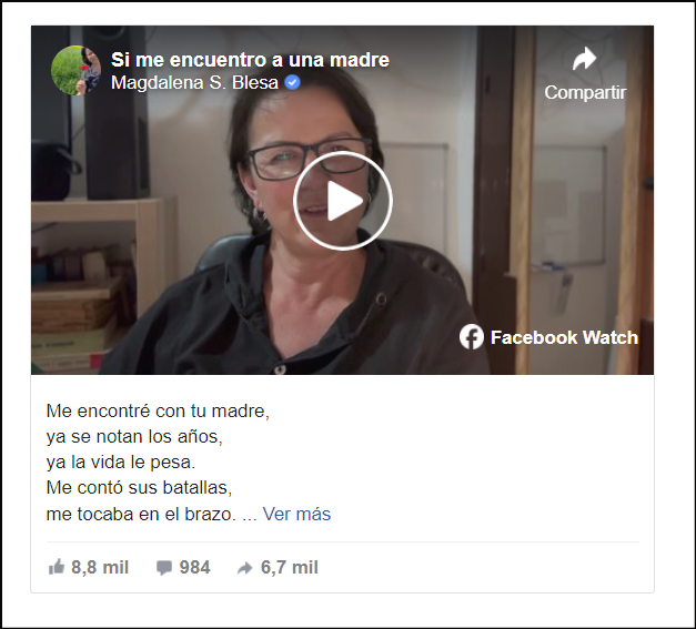  Si me encuentro a una madre