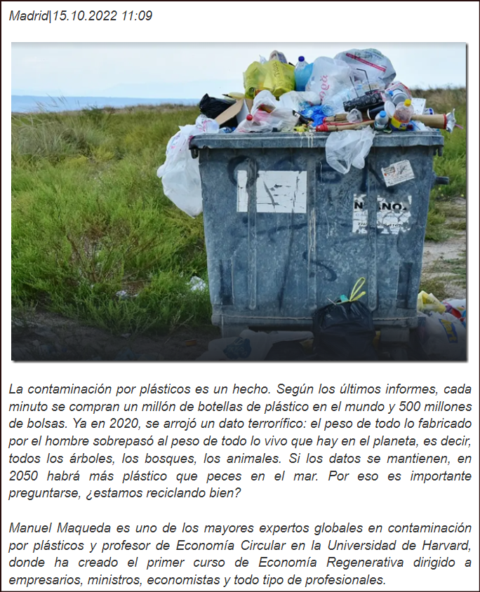 Nos toman el pelo: &iquest;Sirve d algo reciclar cuando lo q deber&iacute;a hacerse es abolir el envasado pl&aacute;stico