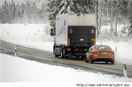 Proyecto Sartre: Volvo realiz&oacute; nuevas pruebas con veh&iacute;culos aut&oacute;nomos