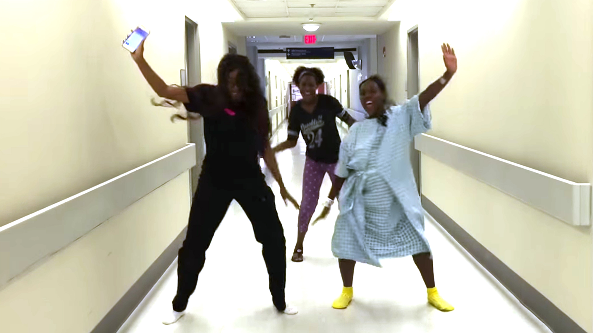 Mom in Labor Dances Between Contractions