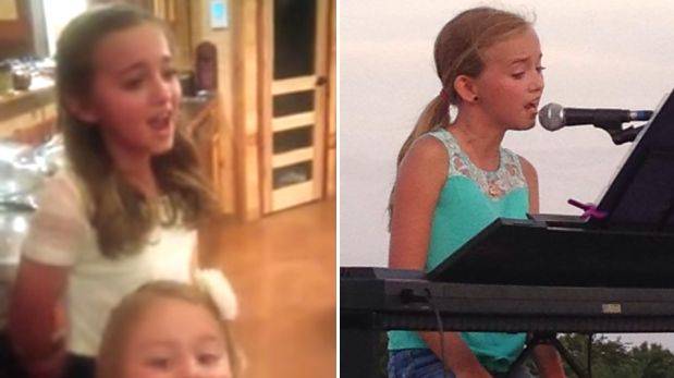 Ni&ntilde;a de 11 a&ntilde;os asombra al mundo con su hermosa voz 