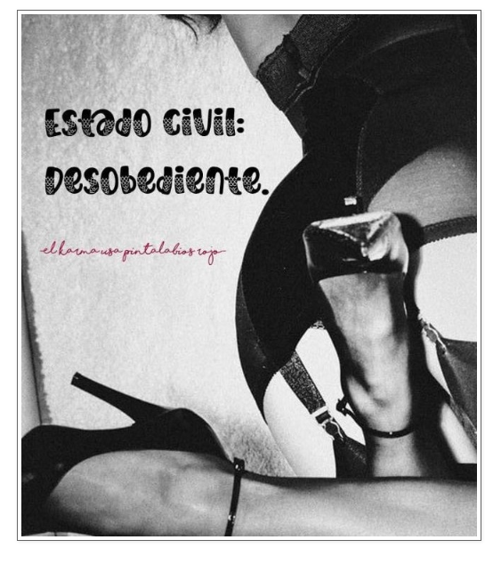  Estado civil: En pie de guerra