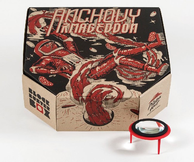 Want Dinner And A Movie? This Clever Pizza Box Has Both