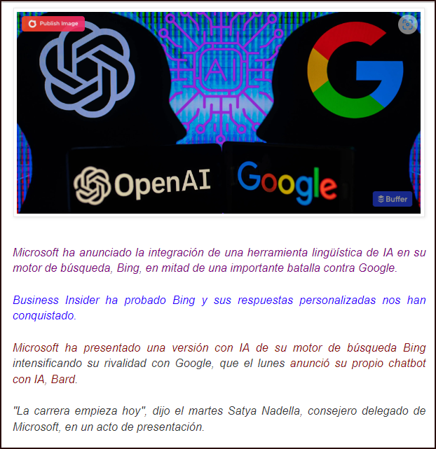 El nuevo Bing de Microsoft planta cara al buscador de Google y lo mejora