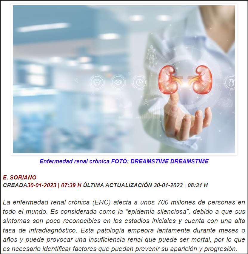 Los alimentos que protegen contra la enfermedad renal la cual sufren m&aacute;s 700 millones de personas