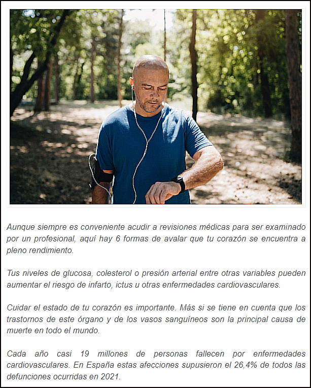 &iquest;Quieres saber si tienes un coraz&oacute;n sano?: Aqu&iacute; te dejo un buen art&iacute;culo para que puedas comprobarlo