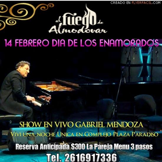 SHOW DE LA NOSTALGIA EN VIVO -GABRIEL MENDOZA - 