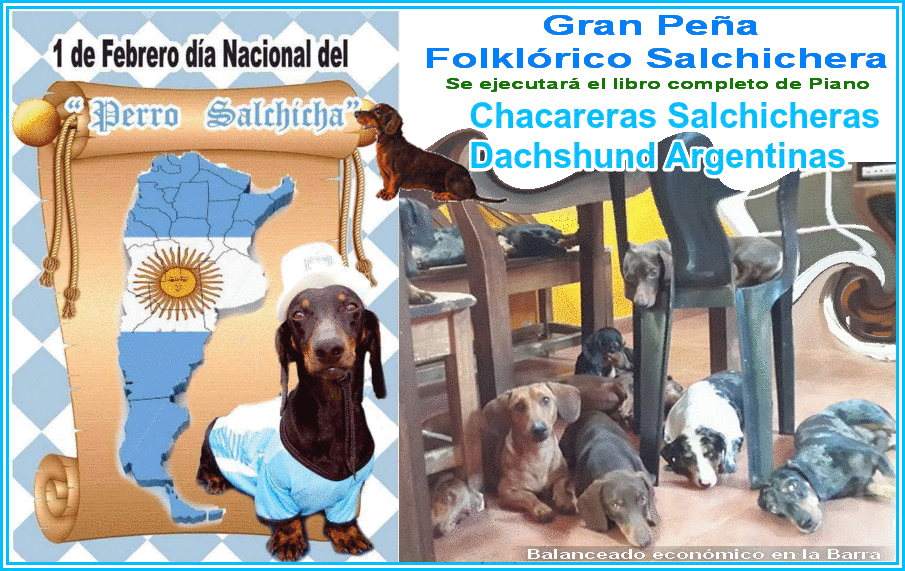Chacareras Salchicheras Dachshund Argentina Folklore Nuevo Sitio Impacto Mundial