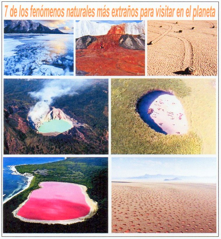  Siete de los fen&oacute;menos naturales m&aacute;s extra&ntilde;os que puedes visitar en el planeta