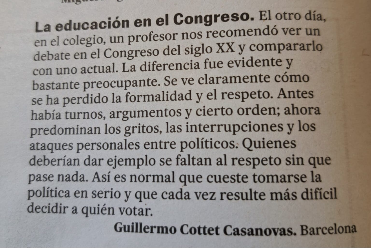 Hartos de pol&iacute;ticos trincones, mediocres y narcisistas