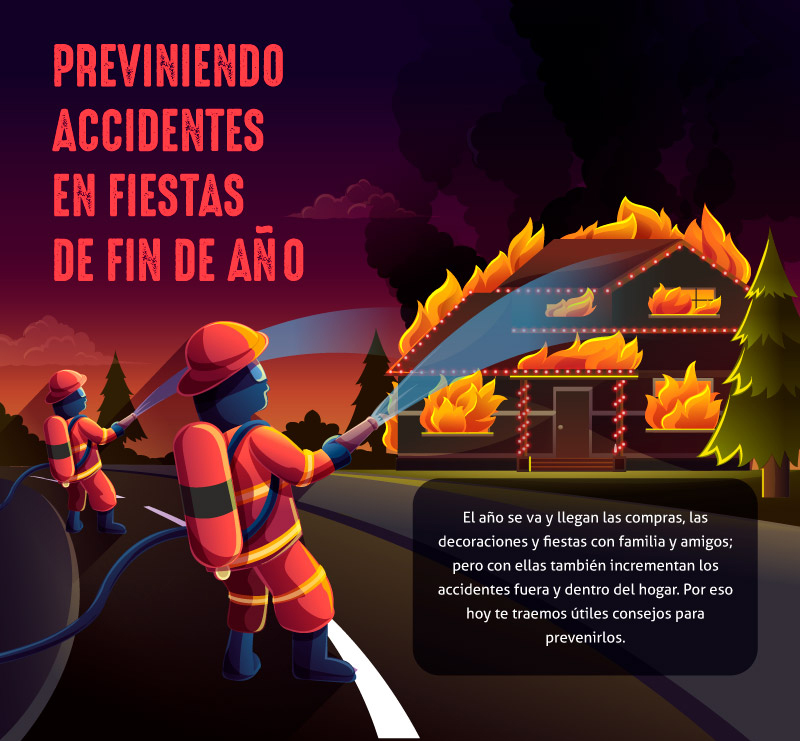 Previniendo accidentes en fiestas de fin de a&ntilde;o