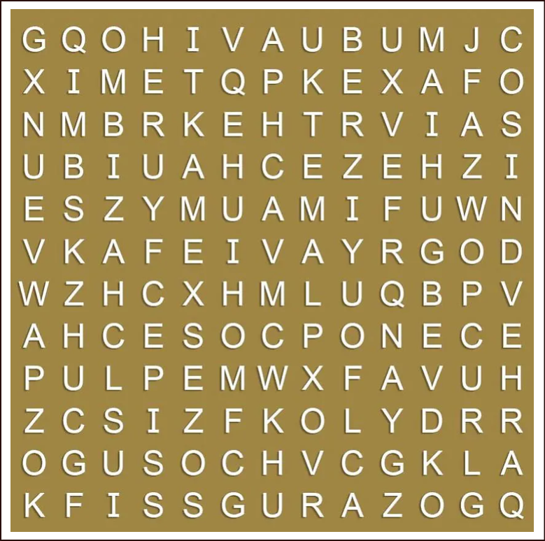  Saludable reto visual: &iquest;te atreves a encontrar la palabra 'cosecha' en esta sopa de letras?