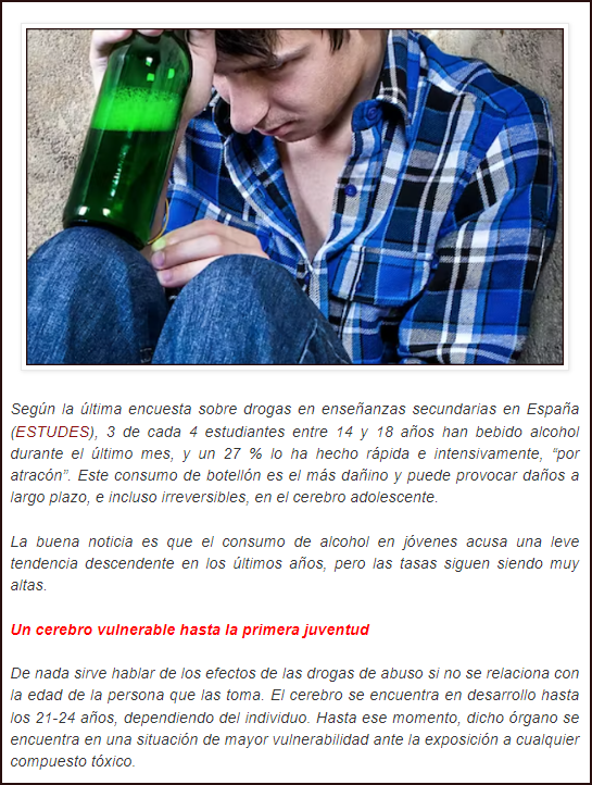&iquest;Est&aacute; el alcohol matando a nuestros j&oacute;venes? &iquest;estamos mirando para otro lado?