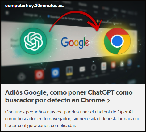  La IA sustituye a los buscadores de internet siempre.
