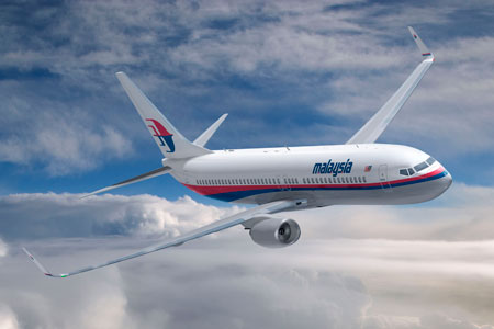 Avistan restos que ser&iacute;an del avi&oacute;n de Malaysia Airlines