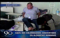 Cayeron dos colombianos que llevaban 208 mil d&oacute;lares falsos en el est&oacute;mago