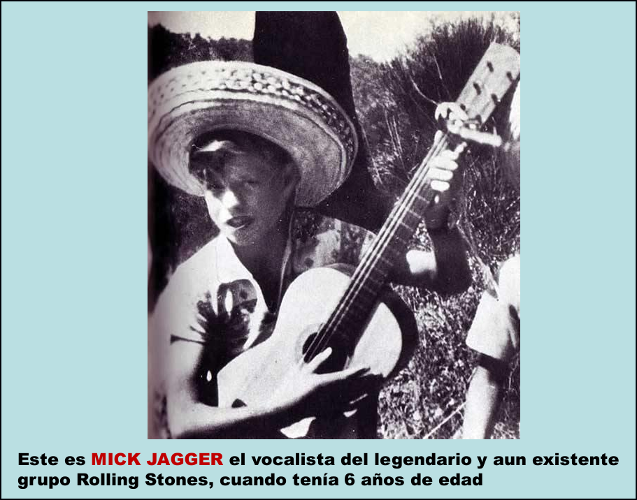  Mick Jagger en 1949