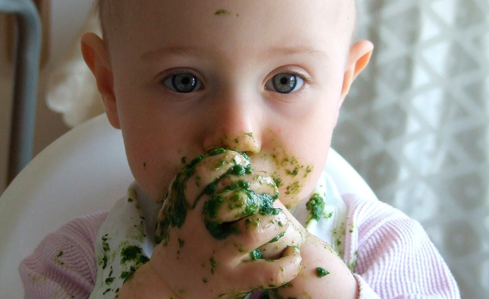 Earlier start to solid foods leads to better sleep for babies, study says