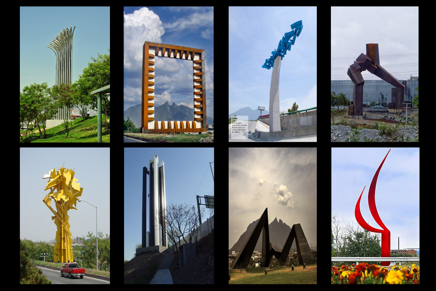 RUTA ESCULT&Oacute;RICA EN MONTERREY, N.L,  MONUMENTO AL OLVIDO.