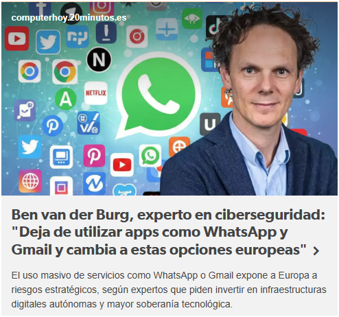   "Deja de utilizar apps como WhatsApp y Gmail y cambia a estas opciones europeas"