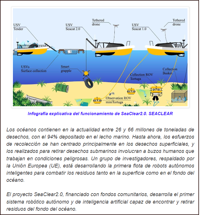 Por fin un proyecto serio para limpiar los oc&eacute;anos (financiado por la UE)