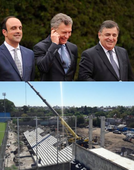 Macri eligi&oacute; la construcci&oacute;n de la nueva tribuna de Belgrano ...