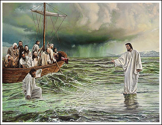  Vieron a Jes&uacute;s caminando sobre el lago