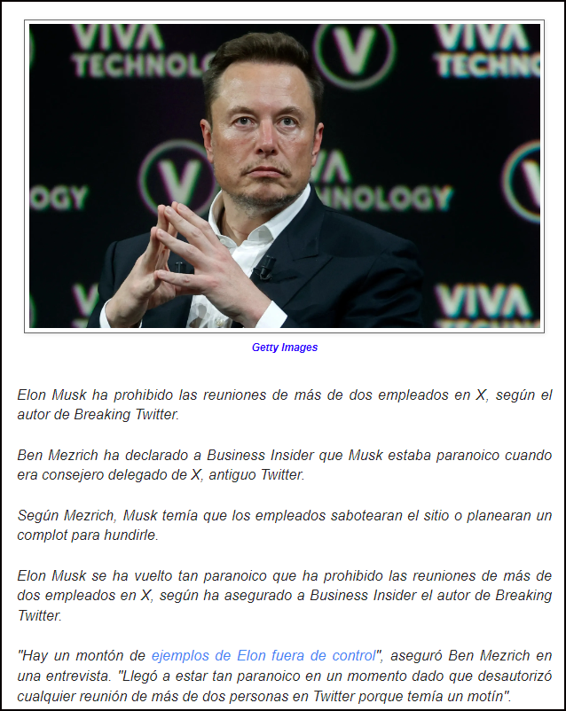 &iquest;Una paranoia m&aacute;s de Elon Musk?
