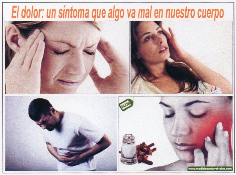  El dolor, un s&iacute;ntoma que algo va mal en nuestro cuerpo