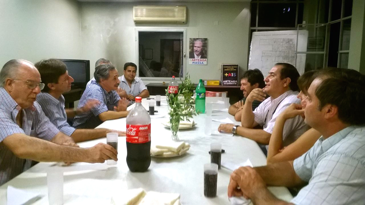 ARTEAGA ESCUCH&Oacute; A LOS CLUBES LIGUISTAS