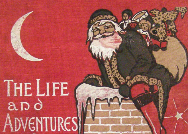 As&iacute; era Santa Claus antes de 'fichar' por Coca-Cola: ni rojo, ni gordo.