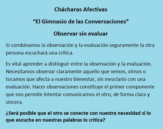 Ch&aacute;charas Afectivas