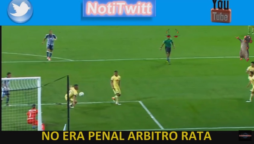 America con todo en contra el Arbitro Roberto Garcia Orozco