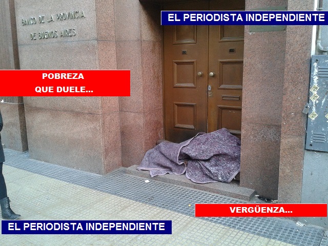 POBREZA QUE DUELE Y HUMILLA   