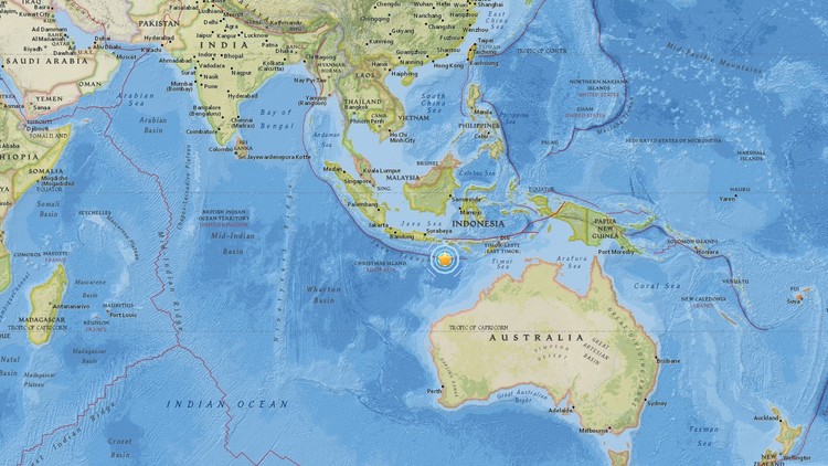 Se registra un sismo de magnitud 6,2 cerca de las costas de Indonesia: