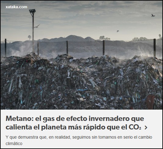 Gas Metano: M&aacute;s letal que el CO2