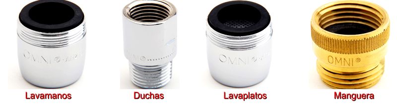 Ahorra  agua  con dispositivos omni  cuida  el planeta