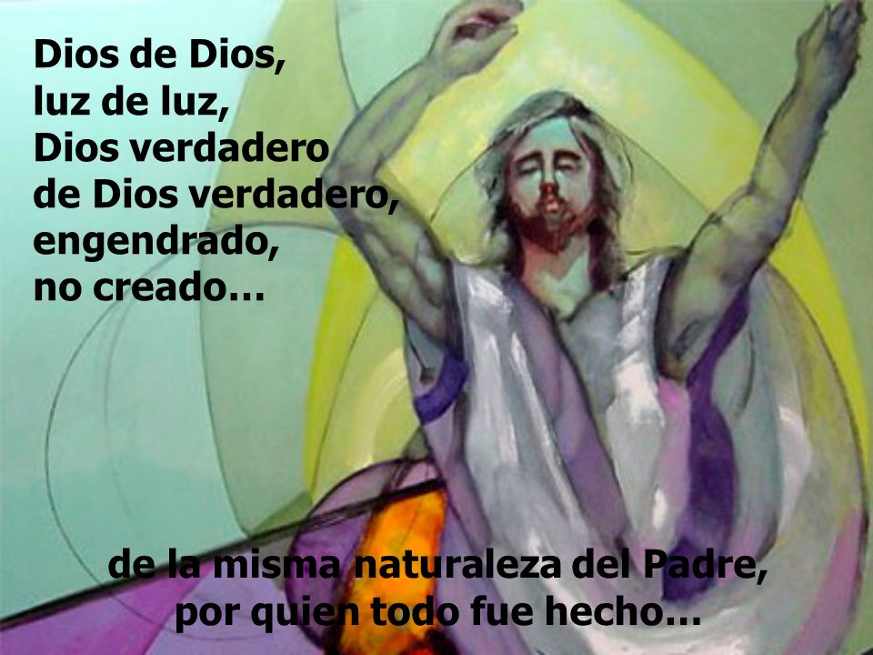 El credo de Nicea Constantinopla