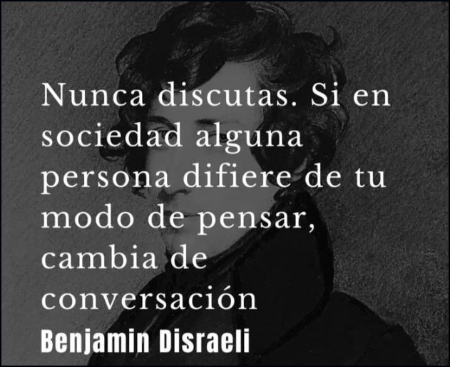  No discutas