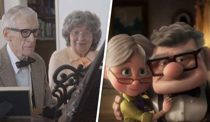 Los abuelos que emocionan al mundo entero