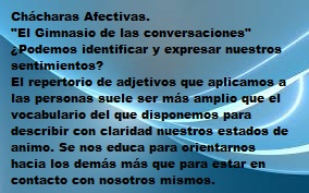 Ch&aacute;charas Afectivas "El Gimnasio de las conversaciones"