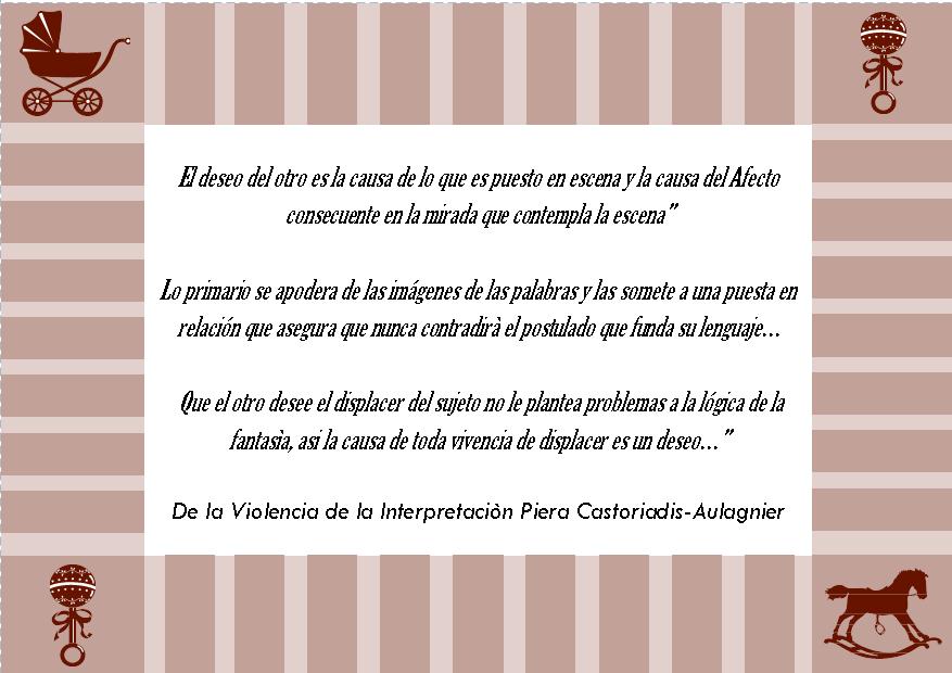 El origen del Deseo