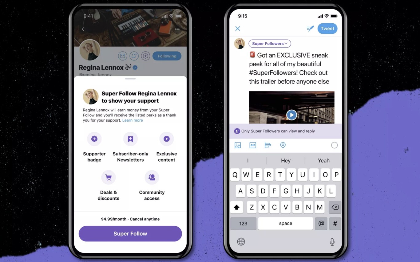 Twitter anuncia el 'Super Follow', la suscripci&oacute;n para contenido exclusivo
