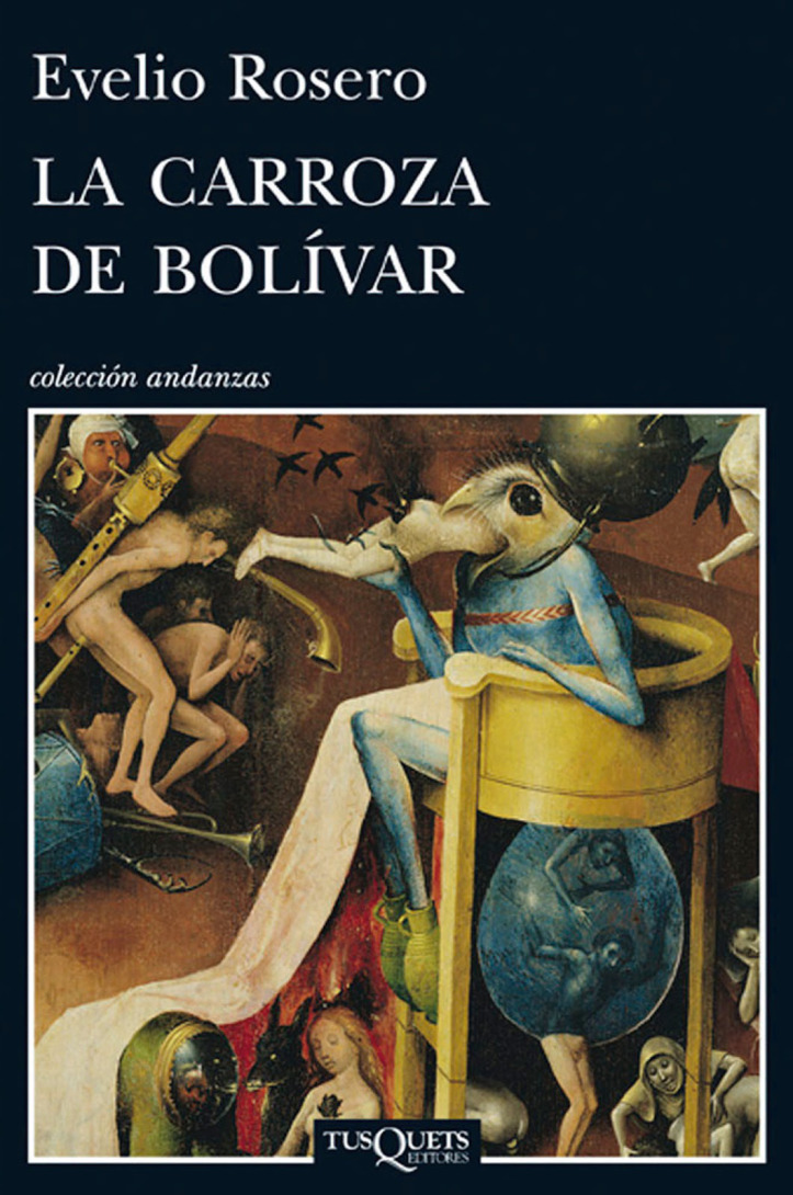 Bol&iacute;var (el Libertador) contra Rosero (autor de  la novela)