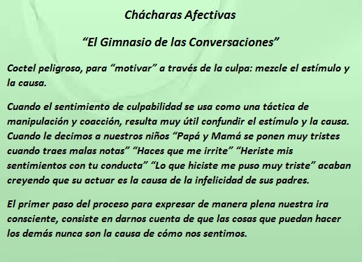 Ch&aacute;charas Afectivas